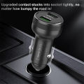 Dual Port USB Car Charger 65W Spuer Flash Charger in Car Super Dart for Realme USB A VOOC High Current 6A for OPPO Reno 6 ACE 2. 