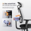 NEWTRAL MAGICH002 Ergonomic Chair, Auto-Following Backrest, Adaptive Lower Back Support, Adjustable Headrest Seat Depth, 4D Armrest Recliner, 3 Positions to Lock. 