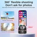 Automatic Face Tracking Gimbal Mobile Phone Holder APP-Free AI Face Recognition 360° Rotating Mobile Phone Holder. 