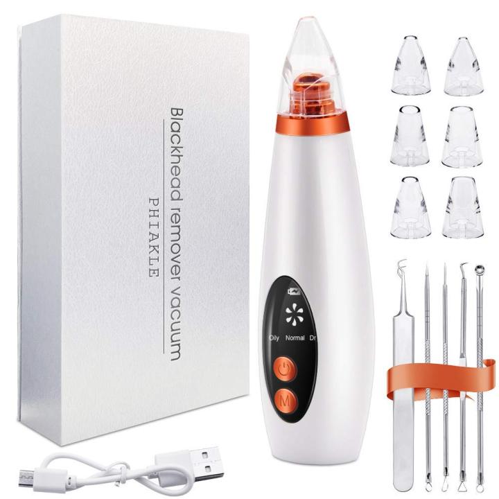 Rechargeable Electric Blackhead Remover Device