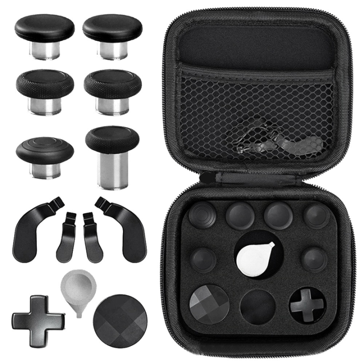 17PCS%20Metal%20Paddles%20Thumb%20Grips%20Core%20Joystick%20Kit%20Replacement%20Accessories%20for%20Xbox%20One%20Elite%202%20Enhanced%20Precision%20Game%20Controller%20Parts%20-%20Image%2010