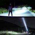 DuangDuang LED Zoom Flashlight XHP70 Torch USB Rechargeable Waterproof Lamp Ultra Bright. 