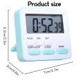 Timer for Study,Stop Watch Timer for Study and Kitchen Timer Louder Alarm Big Digit,Magnetic Countdown Digital Timer Can be Applied to Classroom,Home Work Fitness, Cooking,Meeting,Etc.. 