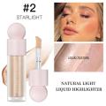 NEW 4-color Liquid Highlighter Contouring Stick Brightener Bronzer Glow Body Face Contour Shimmer Cosmetics face Makeup.