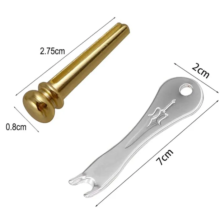 Guitar%20Bridge%20Pins%206Pcs%20Br%20Endpin%20for%20Acoustic%20Guitar%20with%20Guitar%20Bridge%20Pin%20ller%20-%20Image%204