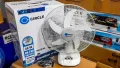Circle Rechargeable Charger AC/DC Fan 16". 