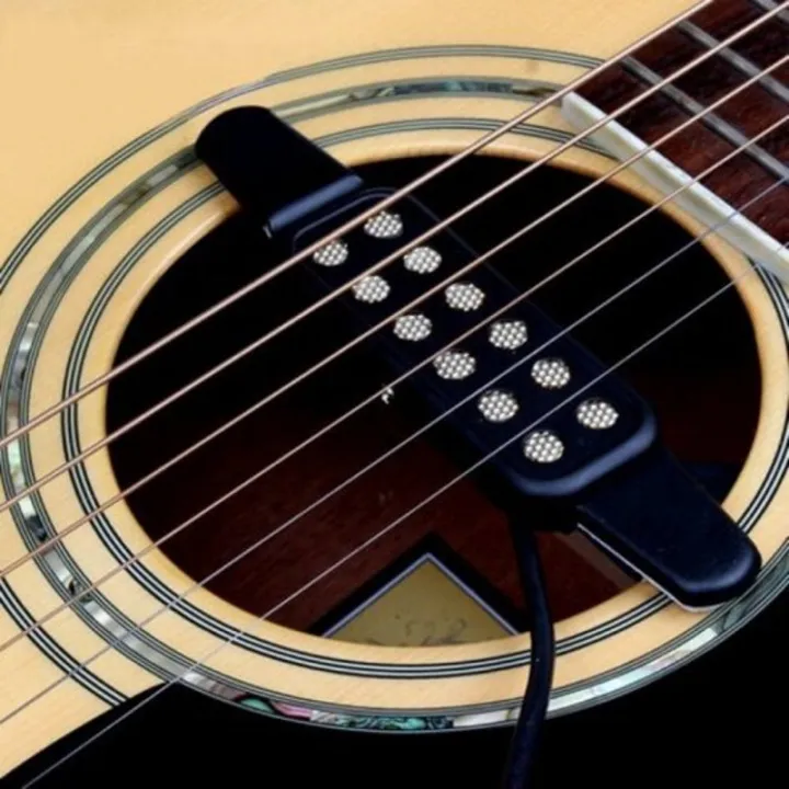 Acoustic%20Guitar%20Pickup%20Electric%20Transducer%20/%20Amplifier%20Black%20-%20Image%202
