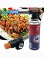 Butane Gas Torch With Gas can and auto fire use BBQ. 