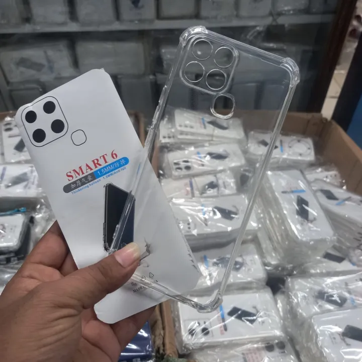 For%20Infinix%20Smart%206%20Soft%20Silicon%20Transparent%20Bumper%20Case%20Back%20Cover%20-%20Image%202