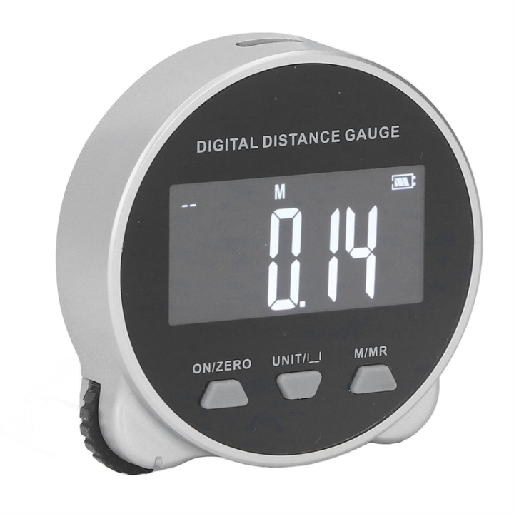 Digital Tape Measure 656 Ft High Accuracy Electronic Rolling Ruler with LCD Display