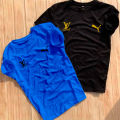 Pack of 2 Combo Multicolor TShirt for Men - Tabassum Fashion Premium Jersey 3D Subly Print Round Neck Tees.