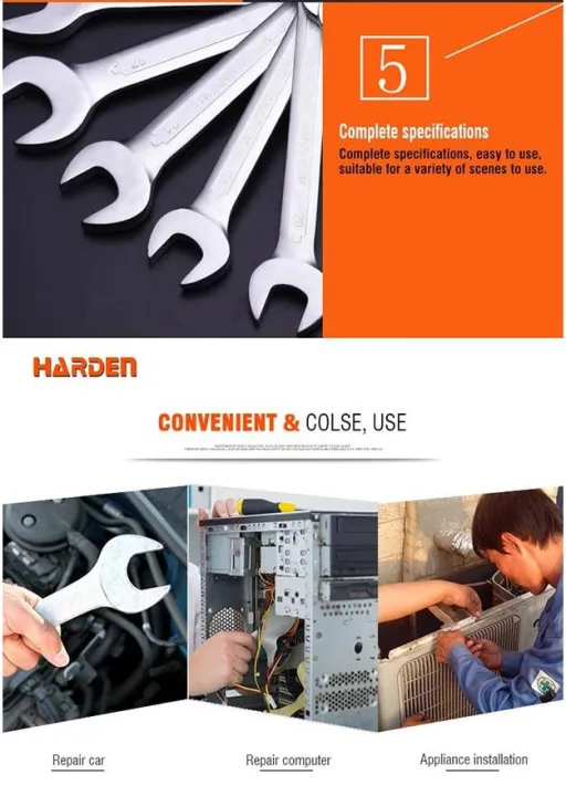 Harden%2024%20x%2027mm%20Dulley%20Spanner%20Double%20Open%20End%20Spanner%20Wrench%20541224%20-%20Image%204