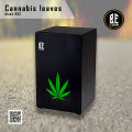 Be loud Cajon Box (Cannabis leaves) black-002. 