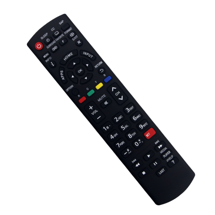 1%20Piece%20N2QAYB000926%20Remote%20Control%20Replaced%20Black%20ABS%20for%20TV%20LED%20LCD%20Smart%20HDTV%20TC-39AS530%20TC39AS530U%20TC-40AS520%20TC40AS520U%20-%20Image%206