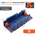 45/90 Degree Wood  Clamping Miter Saw Box Multi function woodworking saw. 