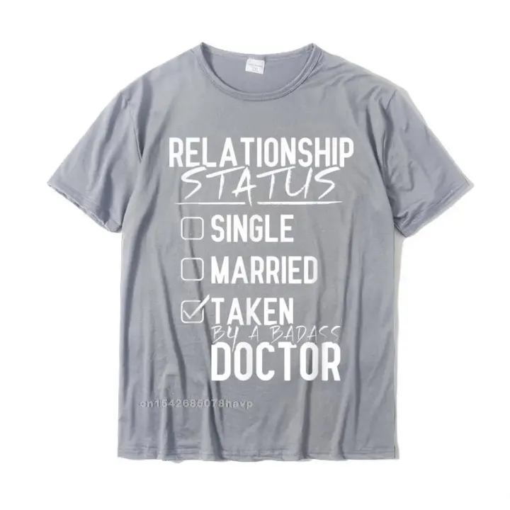 Doctor%20Relationship%20Status%20-%20Funny%20Doctor%20Shirt%20Gift%20Cotton%20Tops%20T%20Shirt%20For%20Men%20Printing%20T%20Shirts%20Printed%20Funny%20-%20Image%202