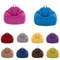 [Ready Stock] 15Color Bean Bag Single Fabric Lazy Couch Bean Bag Leisure Hotel Furniture Simple Small Apartment Sofa. 