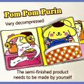 【Exclusive Offer】 Cut Free Melody and Kuromi Diy Quiet Book Doll Paper Girl Cute Educational Handmade Sanrio DIY Puzzle Sticker Busy Book for Kids. 