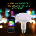 WiFi Smart Light Bulb, Dimmable, Multicolor, Wake-Up Lights, No Hub Required, Compatible With Alexa And Google Assistant Support Color Temperature Control. 