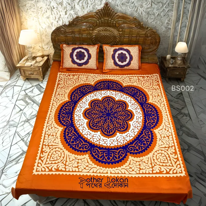 King%20Size%20Cotton%20Bed%20Sheet%20Set%20(7%20x%208%20Feet)%20with%20Two%20Pillow%20Covers%20%7C%20Home%20tex%20panel,%20best%20Quality%20beautiful%20design%20Multicolor%20Chador%20%7C%20Soft%20&%20Durable%20-%20Image%208