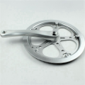 2X Folding Bike Crankset 52T Square Hole 170mm CNC Crankset Bicycle Crank Set Sprocket. 