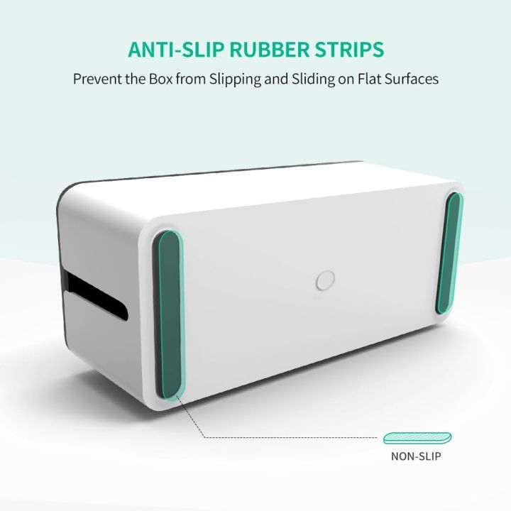 UGREEN%20LP110%20Universal%20Cable%20Management%20Box%20Small/Large%20Size%20-%20Ugreen%20Smart%20Power%20Socket%20Container%20Premium%20-%20green%20Wire%20Line%20Storage%20Box%20Prevent%20Children%20touch%20-%20Image%207
