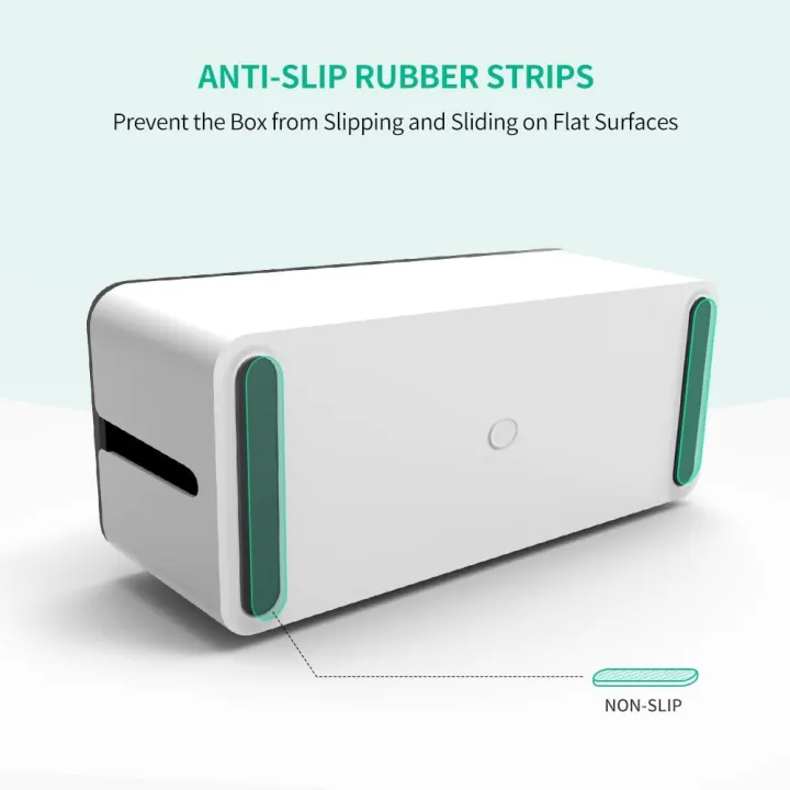 UGREEN%20LP110%20Universal%20Cable%20Management%20Box%20Small/Large%20Size%20-%20Ugreen%20Smart%20Power%20Socket%20Container%20Premium%20-%20green%20Wire%20Line%20Storage%20Box%20Prevent%20Children%20touch%20-%20Image%207