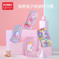 Hong Kong yome stationery box cartoon cute pencil case for primary school students pencil case children's pencil case stationery storage bag.