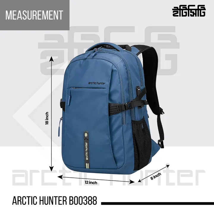 ARCTIC%20HUNTER%20B00388%20Business%20and%20Travel%20Backpack%20With%20Laptop%20Compartment%20Blue%20-%20Image%204