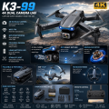 FLH E99 Pro Dual Camera Dual Battery Folding Camera Wifi Cam app Operator Drone. 