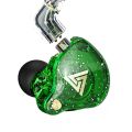 QKZ AK6 PRO In-ear Headphones HiFi Fever Subwoofer Earbuds Earphone with Microphone Removable Cable.
