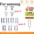 Power button For Samsung Galaxy Note 8 N950 F Note 9 N960 F Power and Side Button Keys button on off volume up and down button on the side Replacement Part.