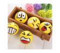 6.3cm Stress Ball Novetly Emoji Squeeze Ball Exercise Stress Ball Pu Rubber Toy-1 Pcs. 