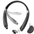 XiaoMI Bluetooth Headset Wireless Retractable Headphones Foldable Earbuds Noise Cancelling Hifi Stereo Sound With Carry Case.