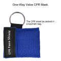 First Aid CPR One-Way Valve Emergency Keychain Health Care Tool. 