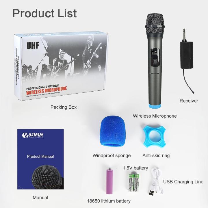 SHENGFU%20W-8%20vhf%20wireless%20microphone%20handheld%20professional%20conference%20wired%20microphone%20Handheld%20Dynamic%20System%20with%20Rechargeable%20Receiver%20for%20Party,%20Church,%20Meeting,%20Wedding%20-%20Image%205