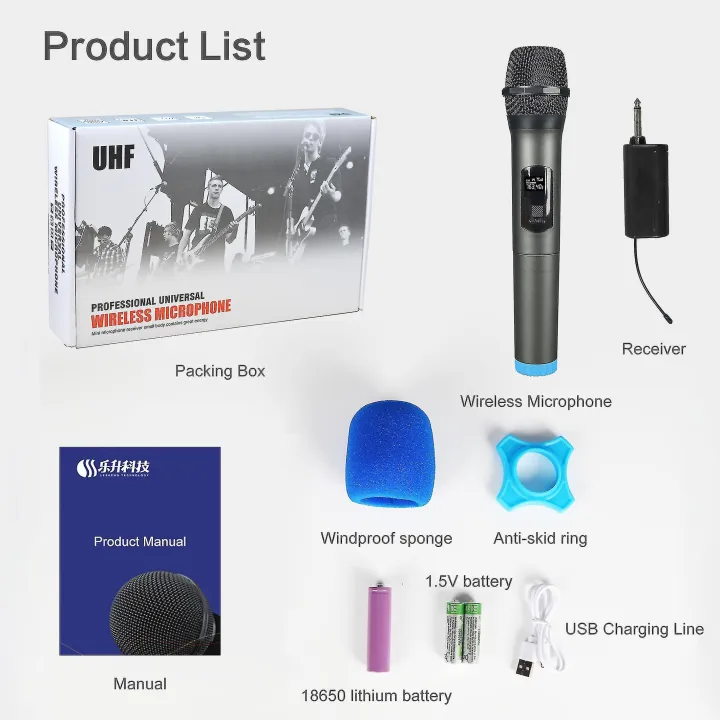 SHENGFU%20W-8%20vhf%20wireless%20microphone%20handheld%20professional%20conference%20wired%20microphone%20Handheld%20Dynamic%20System%20with%20Rechargeable%20Receiver%20for%20Party,%20Church,%20Meeting,%20Wedding%20-%20Image%205