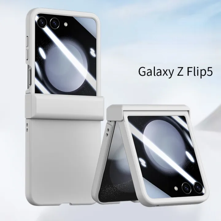 HOCE%20For%20ZFlip5%203in1%20Hinge%20Full%20Screen%20Film%20Phone%20Case%20for%20Samsung%20Galaxy%20Z%20Flip%206%20Z%20Flip%205%205G%20flip5%20Cases%20Shockproof%20Protection%20Cover%20Casing%20-%20Image%207