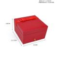 Durable Jewelry Storage Box Elegant Design High-grade Three Layers Jewelry Organizer Case Large Capacity Flannelette Flannelette Jewelry Box for Ladies Personal Use Fashion Accessory.