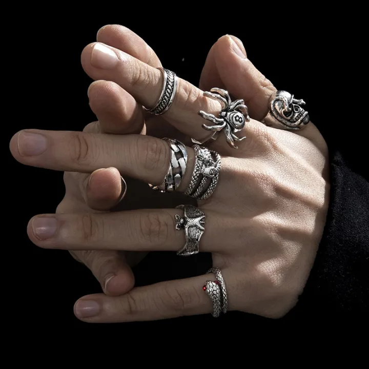 7Pcs/set%20Punk%20Snake%20Rings%20for%20Women%20Gothic%20Spider%20Men%20Jewelry%20Gift%20Accessories%20-%20Image%202