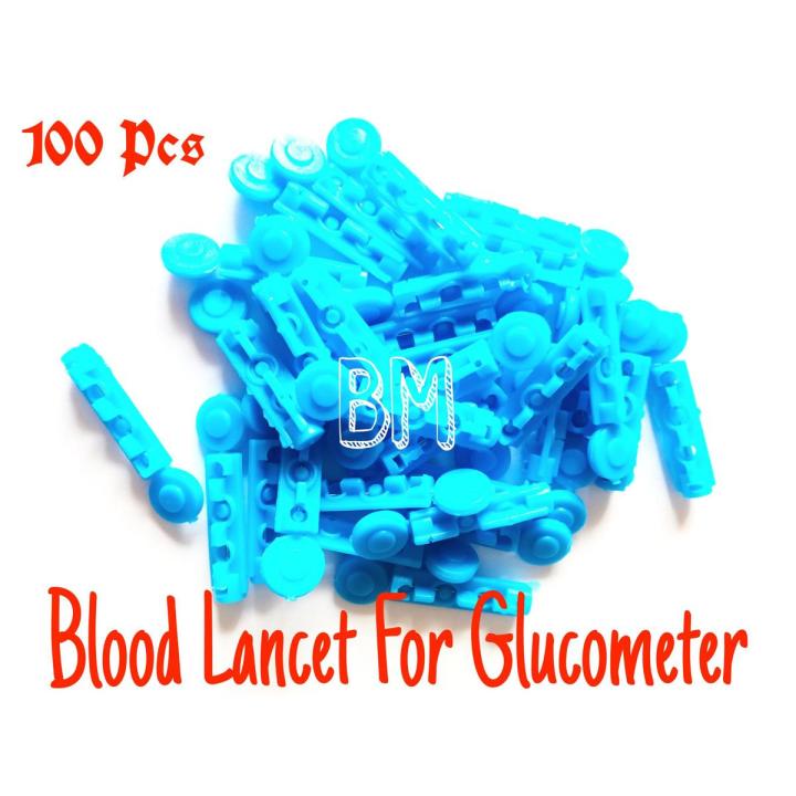 Lancet Needle for Blood Glucose Monitor Glucometer (ল্যানসেট )- 100 Pcs