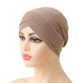 high quality criss cross muslim hijab inner hat underscarf pull on islamic scarf turban caps full headcover women headwrap.