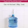 Transparent Reusable Wall Hangers Hook 10KGS/22lb Waterproof-10-Pcs. 