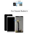 Xiaomi redmi 6 lcd ডিসপ্লে + টাচ স্ক্রিন মোবাইল ডিজিটাইজার অ্যাসেম্বলি প্রতিস্থাপনের জন্য প্রতিস্থাপন.