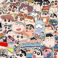 50/100Pcs Cartoon Anime Crayon Shin chan Stickers For Car Laptop Phone Stationery Decor Decals Waterproof Sticker Kids Toys. 