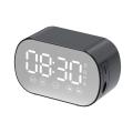【FUPANG】S15 wireless Bluetooth speaker mini alarm clock (white) S15 S15 (pink).