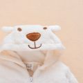 Newborn Baby Boy Girl Kids Bear Hooded Romper Jumpsuit Bodysuit Clothes Outfits Long Sleeve Playsuit Toddler One Piece Outfit. 