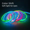 Waterproof RGB Neon Light Strip – Bluetooth Music & Remote Control IP67. 