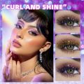 QIBEST Sparkling Diamond 3D Mascara Long Lasting Makeup Curling Volume Extension Glitter Lengthening Eyelashes Mascara Cosmetics. 