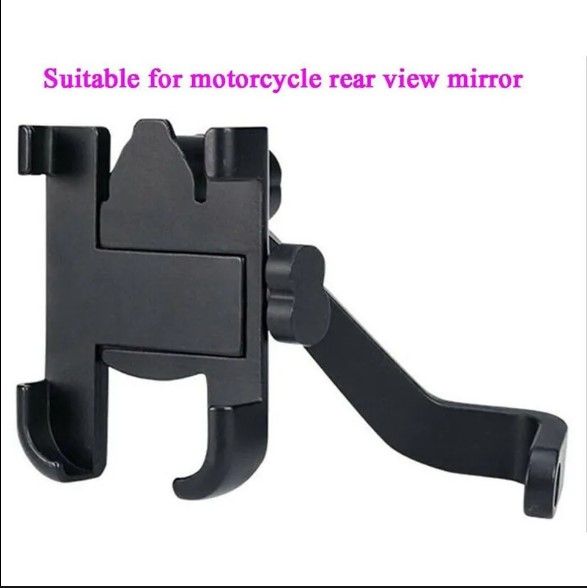 Mirror%20Motorcycle%20Mobile%20Phone%20Bracket%20Mountain%20Bike%20Aluminum%20Aloe%20Mobile%20Phone%20Holder%20Easy%20to%20Use%20and%20Maintain%20-%20Image%202